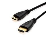 Gold Plated HDMI to HDMI Mini Cable 1.3b 3 M 10 FT