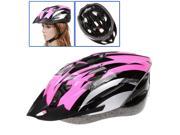 Cycling Bicycle Adult Bike Handsome Carbon Helmet with Visor Pink Head Circumference 54 65cm Head width Below 16cm