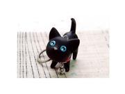 New Black Semk Luft Kat Cat Key Chain Cute Key Ring Bag Ornament Gift idea