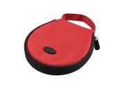 New Mini Ladybug DVD Carrying Case Bag Holds CD Discs Closure Holder Bag Red