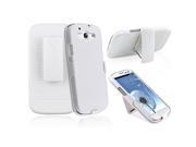 Faceplate Hard Plastic Protector Snap On Cover Case For Samsung Galaxy S3 I9300