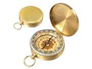 Easy Classic Metal Brass Pocket Watch Style Camping Compass Outdoor Tools Gift