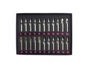 22pcs Stainless Steel Tattoo Tips Set
