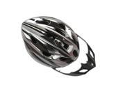 Bicycle Helmet Black with Silver