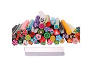 50 Pcs Cute Designs Nail Art Fimo Canes Sticks Stickers Rods Gel Tips Decoration