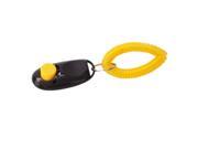 New Black High Quality Comfortable Dog Click Clicker Training Trainer