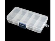 Clear Plastic Storage Stock Case Box for Barrette Bead Jewellery Findings Nail