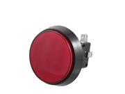 Red LED Lamp 52mm Dia Round Push Button Limit Switch For Arcade