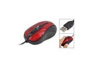 Laptop Notebook Mini Red Black 3D Optical USB Mouse