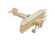 New Puzzled 3D Wooden Sopwith Triplane Model Construction Kit Puzzle Toy Gift