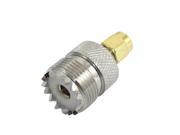 UHF SO 239 F to SMA M Female Male Straight Coaxial Coupling Adapter Plug