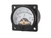 Hot Sale! Black AC 0 300V Round Analog Dial Panel Meter Voltmeter Gauge