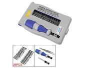 Hot Sale! 29 in 1 Plastic Stee Magnetic Slotted Philips Torx Screwdriver Set