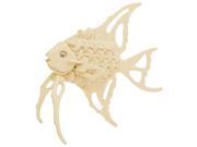 New Practical Superior Wooden Angel Fish Style Puzzle Toy Gift for Children