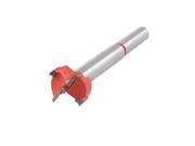 New 38g Red Silver Tone Carbide Tip 17mm Dia Boring Bit Woodworking Drill Tool