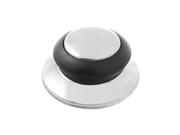 Hot Sale Home 58MM Diameter Plastic Handle Silver Tone Base Pot Lid Knob