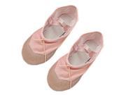Girls Pink Ballet Dance Dancing Soft Shoes Size 1.5