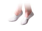 White Ladies Ballet Dance Dancing Soft Shoes US Sz 6.5