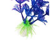 Aquarium Bubble Release 13.4 Plastic Plants Blue Purple