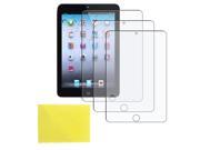 3 Pieces Reusable Screen Protector For Apple iPad Mini