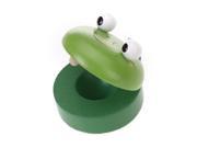 Baby Animal Patterned Round Wooden Castanet Musical Instrument Toy