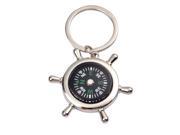 Rudder Compass Key ChaIn Key Ring Creative Gift Choice