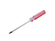 Red Clear Plastic Handle T15 Security Torx Screwdriver Tool