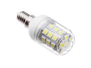 E14 5050 30 SMD LED 3.2W Pure White Spot Light Bulb Cover 220V