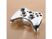 Silver Chrome Full Housing Case for Xbox 360 Wireless Controller