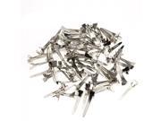 60 pcs Single Prong Clip Alligator Pinch For Hair Bows Craft