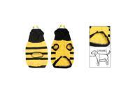 Bumblebee Bee Doogie Dog Coat Clothes Pet Apparel M