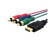 435232 5 Feet HDMI to 3 RCA Cable