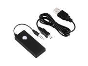 Universal Bluetooth receiver With 3.5 mm Audio Cable Black