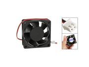 60mm x 25mm DC 12V 0.25A 2Pin Cooling Fan For Computer CPU Cooler