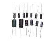 200PCS 0.47uF~1000uF Radial Electrolytic Capacitors Various Value and Voltage