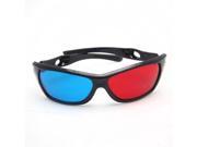 5x Red and Blue Anaglyph Dimensional 3D VISION Glasses For TV Movie Game DVD