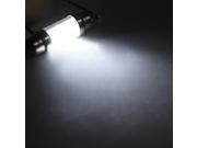 10x 36mm 6 LED Pure White Car Festoon Interior Dome C5W Light Lamp Bulb DC 12V