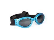 Blue Framed Pet Dog UV Protection Goggles Sunglasses Eyewear