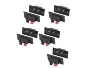 10Pcs Push In Type Right Angel Speaker Terminal Connector 2 Positions