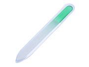 5.5 Inch Aqua Crystal Glass Nail File for Natural and Acrylic Nails
