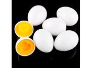 Set 6 Puzzle Eggs Shape Baby Match Smart Learning Kitchen Toy