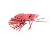 100 Pcs Red Metallic Twist Ties for Cello Candy Bags Party 8cm