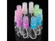 10 15ml Clear Plastic Makeup Water Atomizer Bottle Container Pump