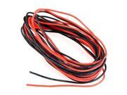 2x 3M 26 Gauge AWG Silicone Rubber Wire Cable Red Black Flexible