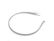 5 Silver Tone Alice Hair Band Headband Tiara Base 0.12 HOT