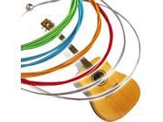 Set Rainbow Colorful Color String for Acoustic Guitar