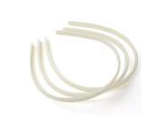 12 Plastic Ivory Hair Band Headband Tiara Base 0.39 HOT