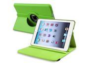 360 degree Swivel Leather Case Compatible with Apple ipad Mini Green