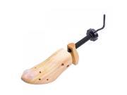 Shoe Tree Stretcher Shaper Length Width 8~14 100% Genuine Wood Complete with Two Pressure Relief Plugs UK Size for Men 7 11.5