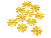 10pcs Embroidered Applique Flower Patches Sewing Craft Decoration